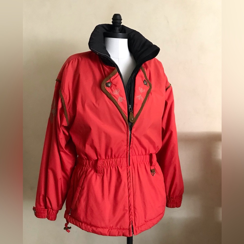 Obermeyer Red Thermo Lite Ski Jacket - Picture 6 of 10